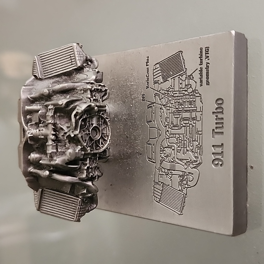 Porsche 911 Turbo Paperweight